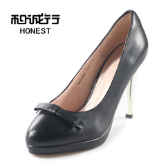 He Chenghang and fall of herlion2014 the new Korean bow stiletto high heel shoes 0010460