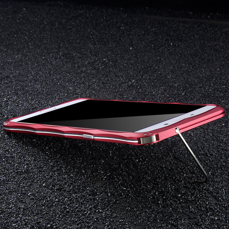 iMatch Slim Light Aluminum Metal Shockproof Bumper with Kickstand for OPPO R9 Plus & OPPO R9