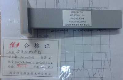 恒达 HD-100WL 1.03 F:8.2-12.4GHz 射频 波导匹配负载 波导终端