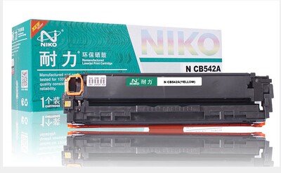 耐力适用惠普HP CB542A P1215 CP1515n CP1518ni CM1312 542硒鼔