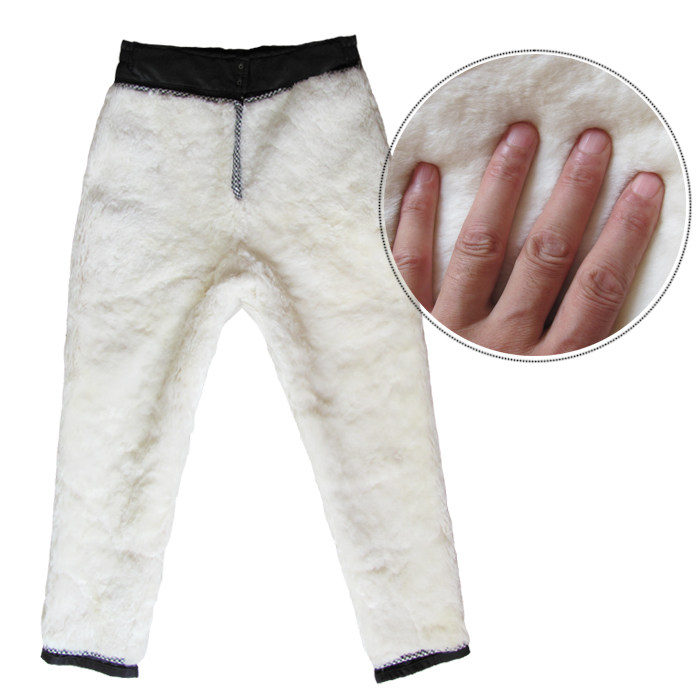 Pantalon cuir homme droit pour hiver - Ref 1493609 Image 1