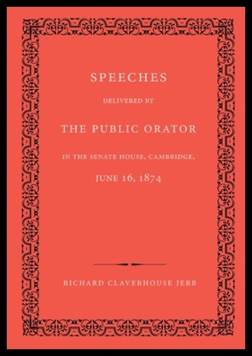 【预售】Speeches Delivered by the Public Orator in the Se