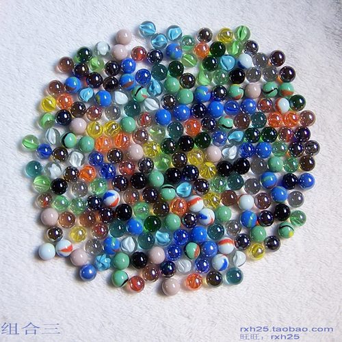 大份量贩装规格花色丰富经典弹珠