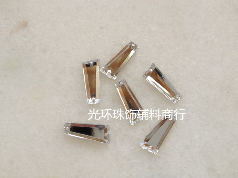 异形镜面演出服辅料手缝钻