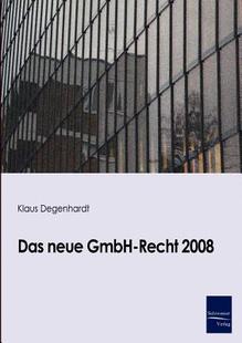 预售 Recht Das Gmbh 2008 Neue