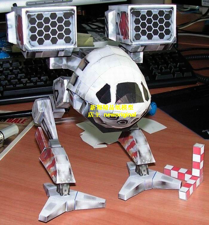 高1米 机甲指挥官Catapult机器人机甲模型