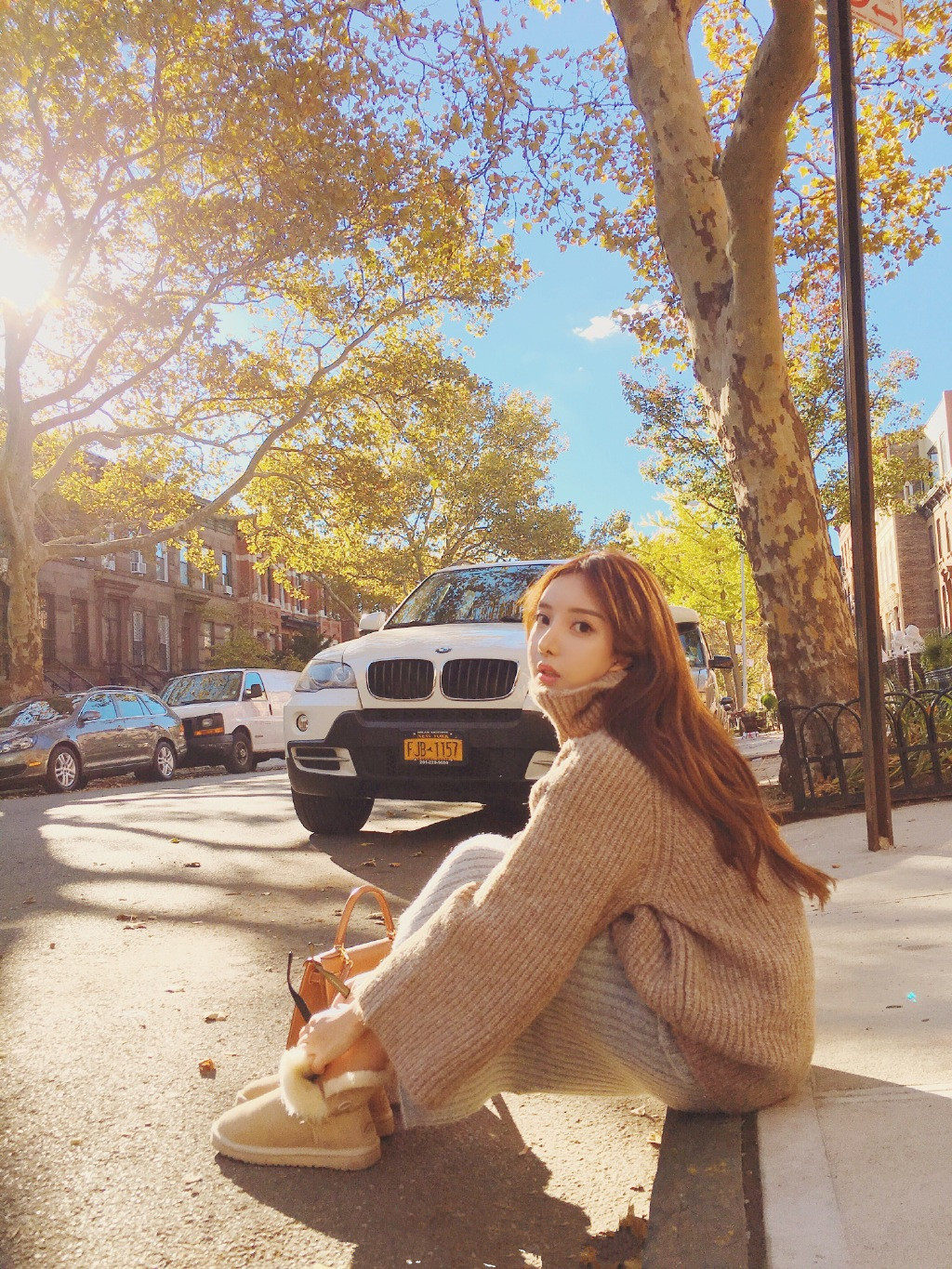 866 <em>2015</em>秋冬新款韩版套头<em>中长款高领毛衣女</em>