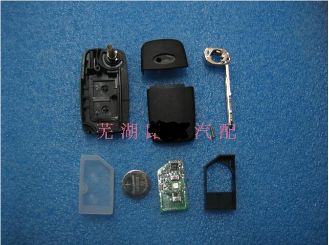 奇瑞正品瑞麒M1M5X1折叠钥匙M1M5X1遥控器钥匙M1加装改装折叠钥匙