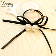 Xin Mei faux Pearl Butterfly first string flower tiara hair accessories