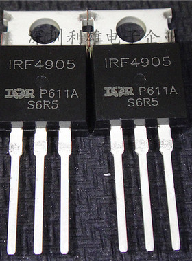全新 IRF4905PBF  IRF4905  TO-220  P沟道  55V/74A  现货