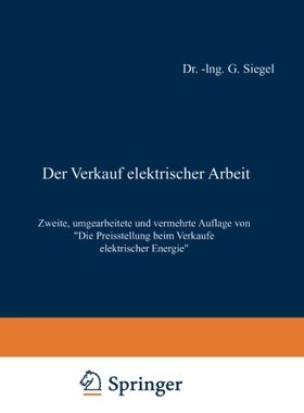 【预订】Der Verkauf Elektrischer Arbeit: Die...