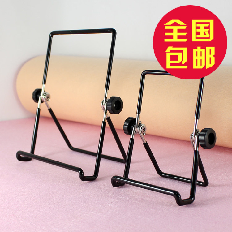 简约式手机支架平板电脑钢铁金属通用便携折叠桌面床头懒人手机架