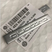 新奥迪A3 A4L A6L四驱内饰标中控仪表台Quattro汽车贴标