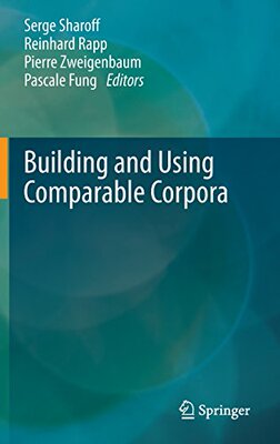 【预订】Building and Using Comparable Corpora