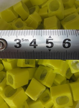 zp79琉璃块黄色+透明色 灯工手工饰品加工原材料 Zest Murrine