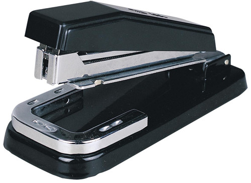 包邮得力0414 订书机12# 机头可旋转 可订中缝订书机 统一订书机