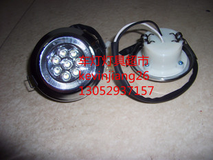 汽车LED内顶灯金龙宇通亚星客车等车型改装加装卡簧式射灯顶灯