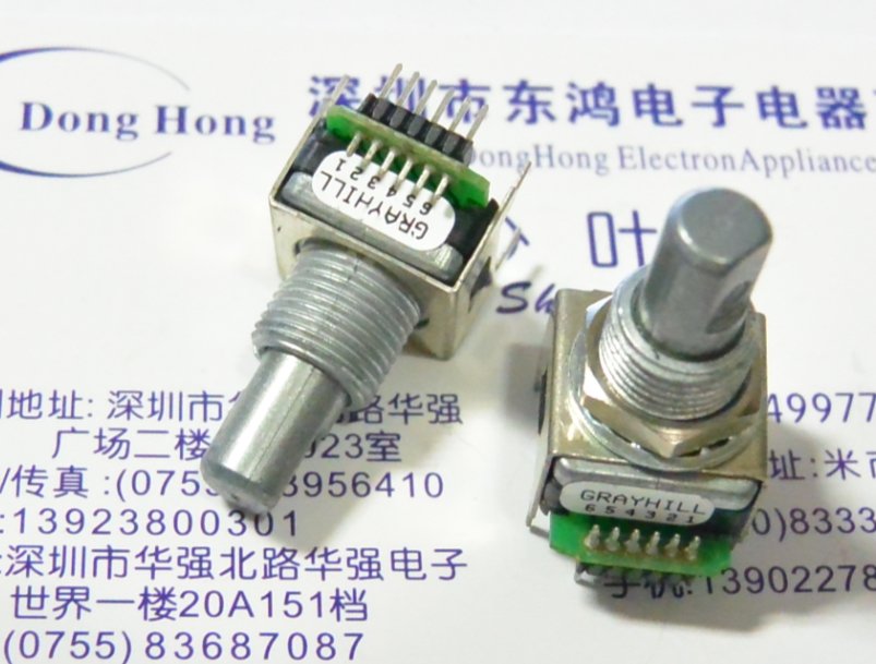 美国正品光电按动编码开关