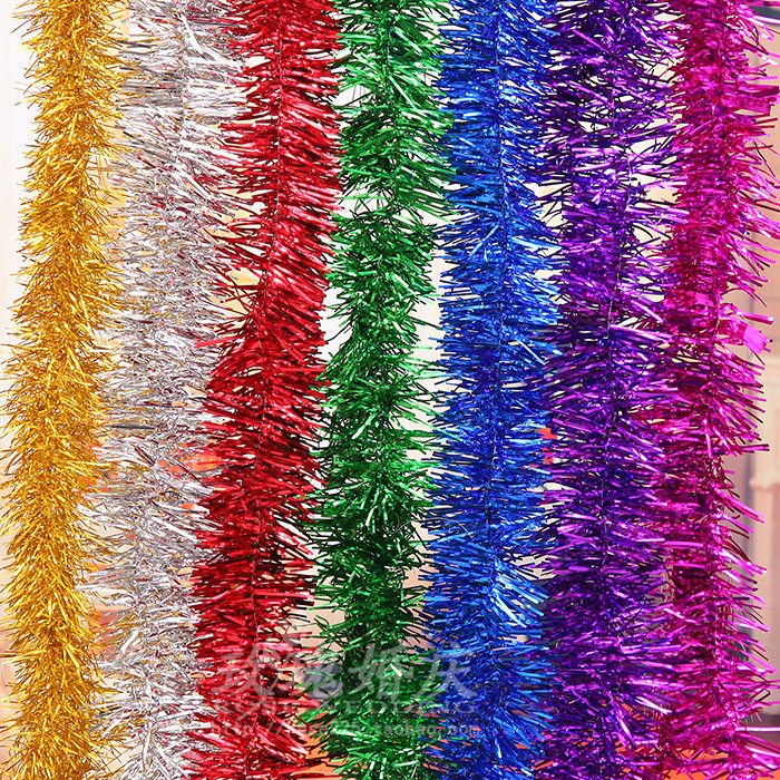 婚庆喜庆庆典节日六一儿童节装饰 幼儿园布置 亮光彩带拉花彩条毛