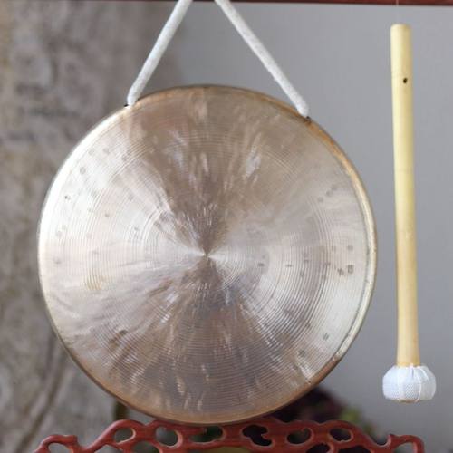 玄鹤乐器铜锣小锣锣鼓直径包邮送