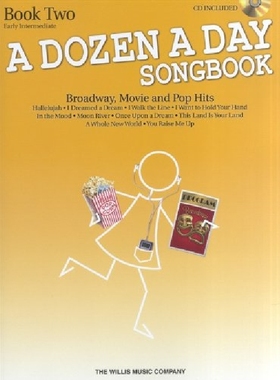 【预订】A Dozen a Day Songbook - Book 2: Ear...