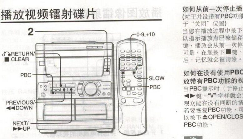 日本进口aiwa爱华nsx-k750组合音响中文版说明书/操作手册