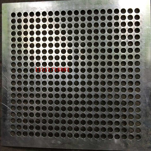 按图纸加工 数控冲孔冲孔板 洞洞板 冲孔网板 正方形排列Φ15