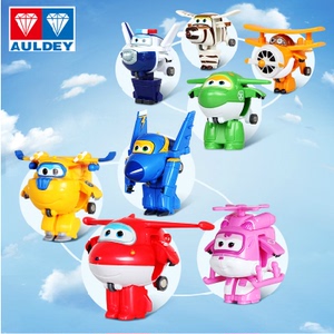 奥迪双钻新款超级飞侠包警长卡文乐迪酷飞变形迷你机器人飞机玩具