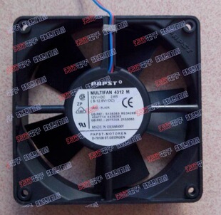 4312M MULTIFAN 12V 2.6W 32高端设备风扇 原装 120 德国PAPST