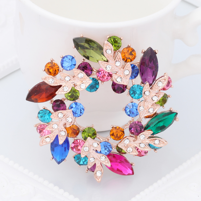 Broche femme YA BAO en Zircon diamant - Ref 1188107 Image 1