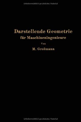 【预订】Darstellende Geometrie Fur Maschinen...