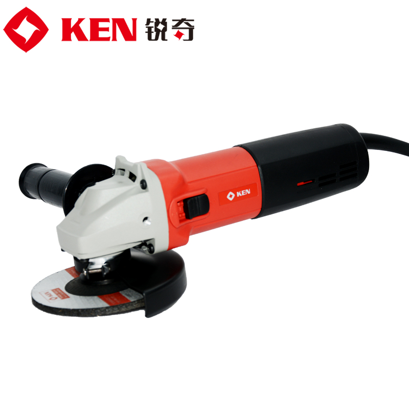 KEN锐奇角磨机9125B 9925C大功率切割机125mm金属打磨机 抛光机