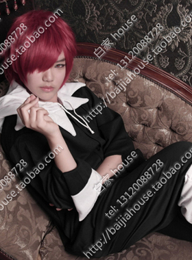 超能战联cyphers 泰拉 塔拉 Tara Chivas Jonovich 暗红色COS假发