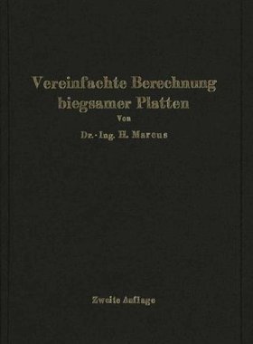 【预订】Die Vereinfachte Berechnung Biegsame...