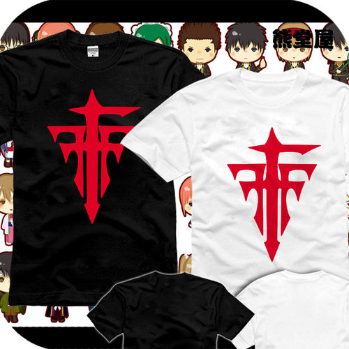 衣服纯棉短袖T恤FFF团异端审判团 情侣去死去死团徽标志logo