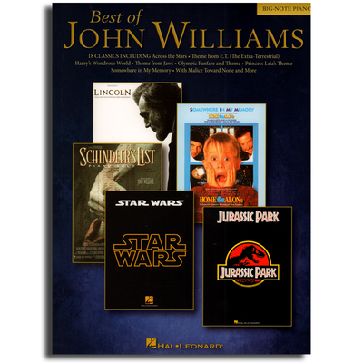 Best of John Williams Big-note Pian约翰威廉斯最好的大钢琴