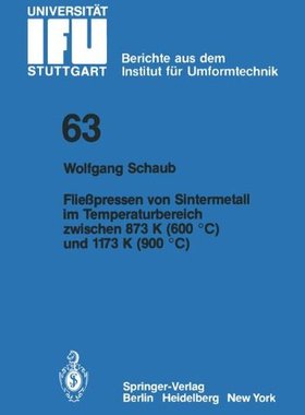 【预订】Fliesspressen Von Sintermetall Im Te...