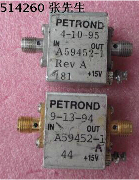 美国PETROND进口 250-2200MHz 20dB SMA 射频低噪声微波放大器
