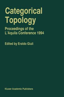 【预订】Categorical Topology: Proceedings of...