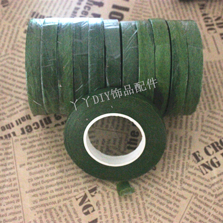 DIY手工材料輔料 花環花杆包邊條包邊紙膠帶深綠色寬1cm沒沾性在類目 居家布藝, 縫紉DIY材料、工具及成品, 縫紉DIY配件/輔料/配飾, 花邊中 - 來自Buy2taobao.com提供專業的淘寶代購服務