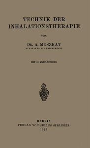 【预订】Technik Der Inhalationstherapie