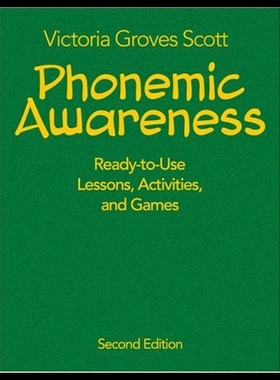 【预售】Phonemic Awareness: Ready-To-Use Lessons, Activit