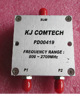 全新韩国进口 PD00419 660MHz-3200MHz 1W 一分2射频宽带功分器