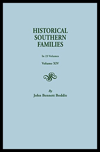 【预售】Historical Southern Families. in 23 Volumes. Volu