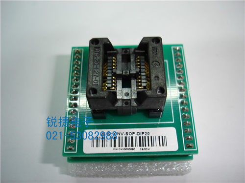 CNV-SOP-DIP20 SOP8烧录座 进口  全新