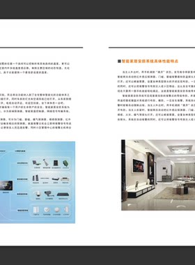 智能化楼宇停车场安防监控电子广播系统集成视频画册图册设计印刷