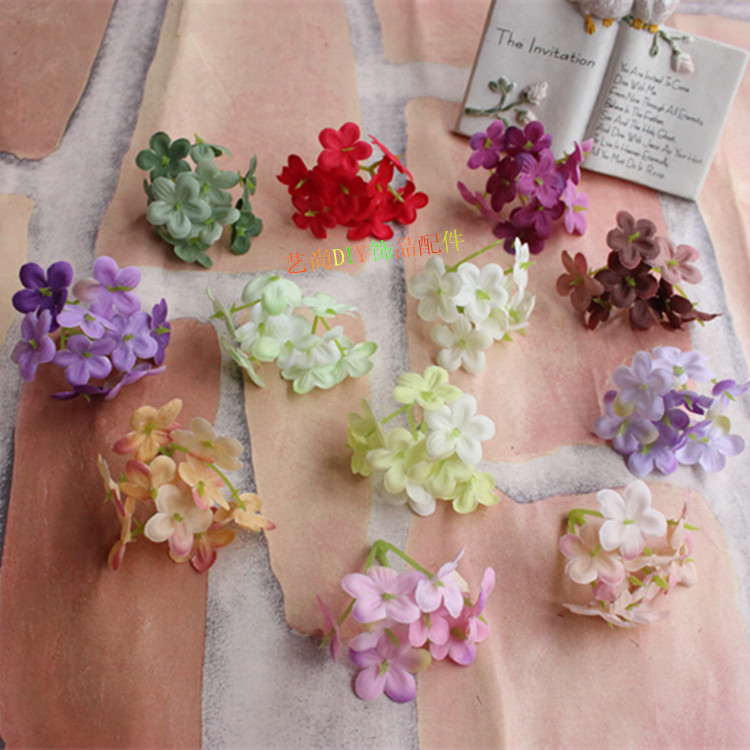 diy手工绣球仿真花