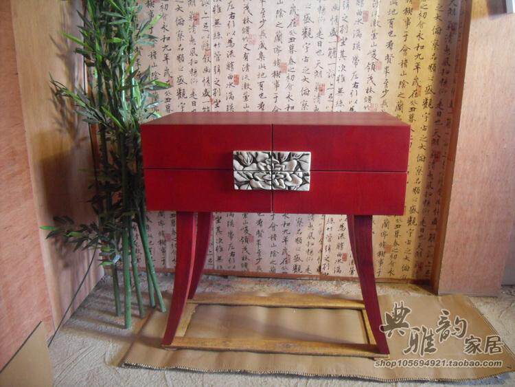 创意古典家具中式仿古家具定做酒店会所家居展示柜储物斗柜装饰柜