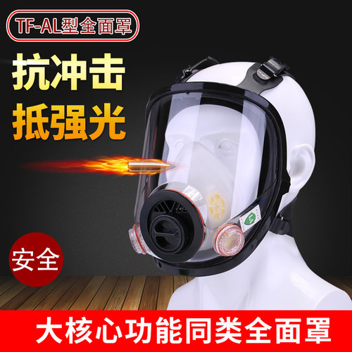 面罩气体喷漆专用防尘防毒面具