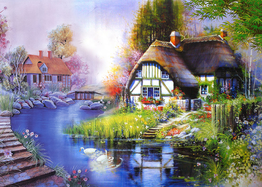 高清托马斯风景油画欧式装饰画电子版jpg格式psd模板图片素材f